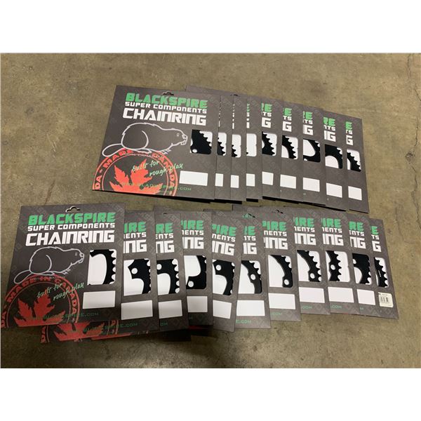 BOX OF 20 PCS BLACKSPIRE EBIKE CHAIN RINGS