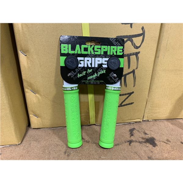 BOX OF 50 PAIRS GREEN COLOR BLACKSPIRE HANDLEBAR GRIPS