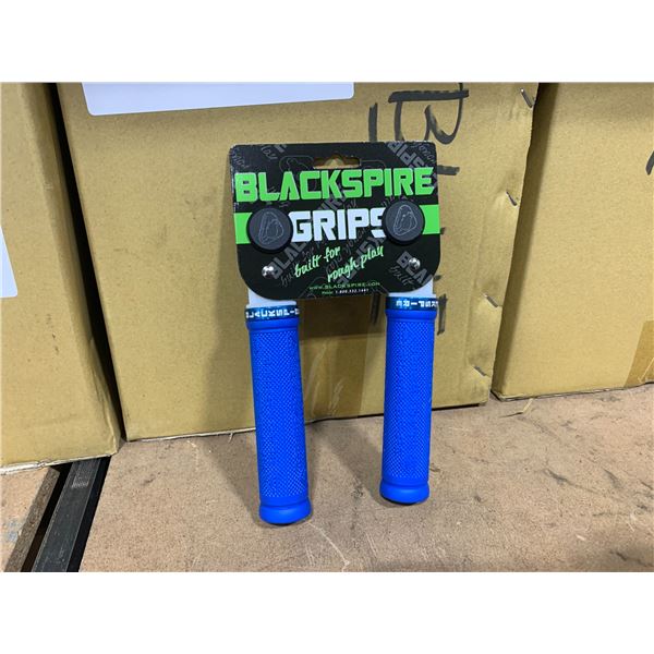 BOX OF 50 PAIRS BLUE COLOR BLACKSPIRE HANDLEBAR GRIPS