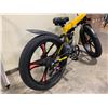 Image 3 : VICTORIAN EBIKE X2 PLUS YELLOW/BLACK FOLDING FULL SUSPENSION ELECTRIC BIKE WITH FULL DISC BRAKES,