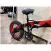 Image 3 : VICTORIAN EBIKE X1 PLUS RED/BLACK FOLDING FRONT SUSPENSION ELECTRIC BIKE WITH FULL DISC BRAKES WITH