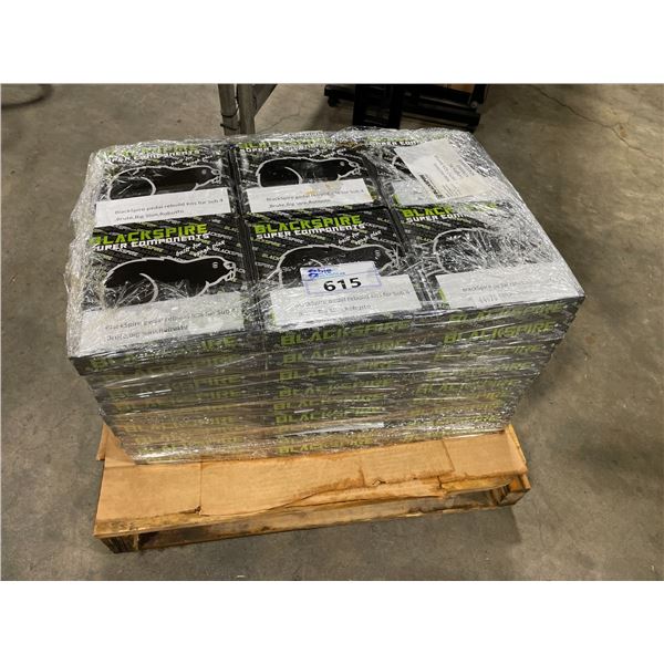 PALLET OF 54 BLACKSPIRE PEDAL REBUILD KITS FOR SUB 4, BRUTE, BIG SLIM, & ROBUSTO BIKES