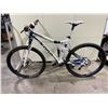 Image 1 : KONA SCANDIUM 69 WHITE 10 SPEED FULL SUSPENSION MOUNTAIN BIKE WITH FULL DISC BRAKES