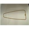 Image 1 : 22-24KT YELLOW GOLD CABLE LINK CHAIN