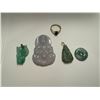 Image 1 : 4-JADE AND JADEITE PIECES