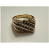 Image 1 : 10KT YELLOW GOLD DIAMOND GENTS DRESS RING