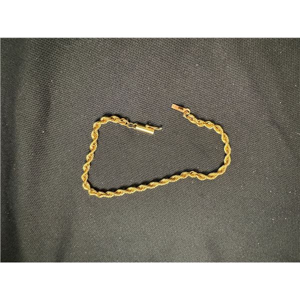 14K 8" BRACELET 6.1 GRAMS