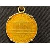 Image 2 : 10K PENDANT S/W 1989 AUSTRIA 500 SCHILLING GOLD COIN 9.2 GRAMS