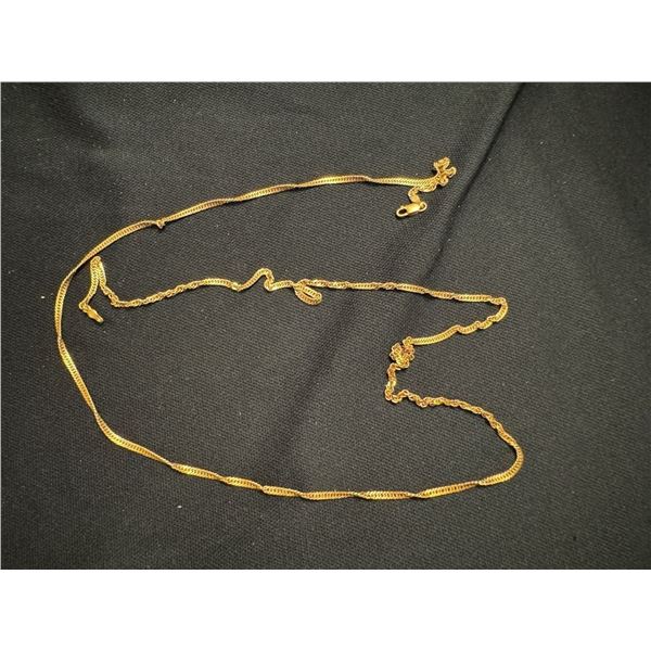 14K 30" CHAIN 6.8 GRAMS