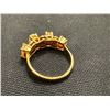 Image 2 : 14K LADIES RING WITH OPALS 2.9G