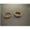 Image 1 : 2-14K LADIES RINGS 9.1G TTL