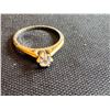 Image 1 : 18K LADIES RING WITH DIAMOND .26CT, 2.5G
