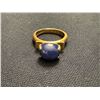 Image 1 : 18K LADIES RING WITH SAPPHIRE 7.8G