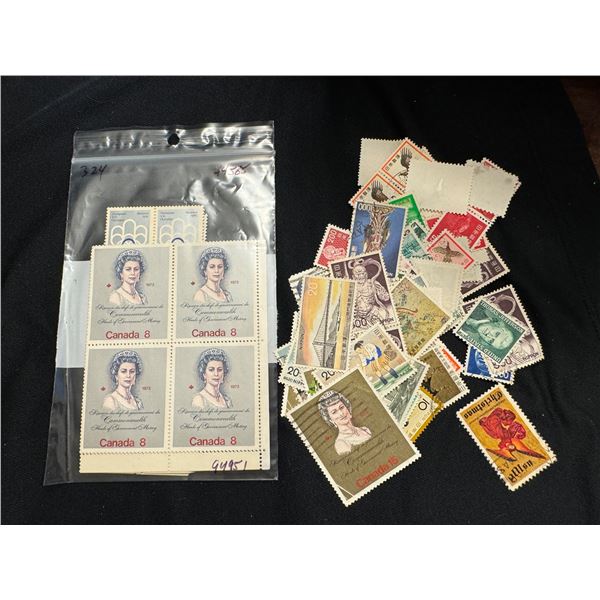 CANADA AND JAPANESE STAMPS