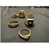 Image 1 : ASSORTED GOLD RINGS REPLACEMENT $3,000.00