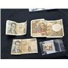 Image 3 : CANADA BILLS, 1954 $2, 1954 $1, 6-1967 $1, 1937 $10, 1937 $1,  VINTAGE FRANCE AND BELGIUM BANKNOTES