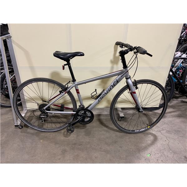 DEVINCI ST-TROPEZ GREY 24 SPEED ROAD BIKE