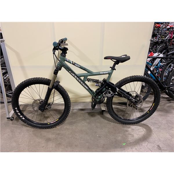 CANNONDALE GEMINI 900 24 SPEED FULL SUSPENSION MOUNTAIN BIKE WITH FULL DISC BRAKES