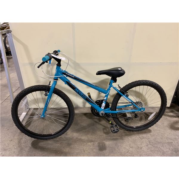 MOVELO ALGONQUIN BLUE 18 SPEED MOUNTAIN BIKE