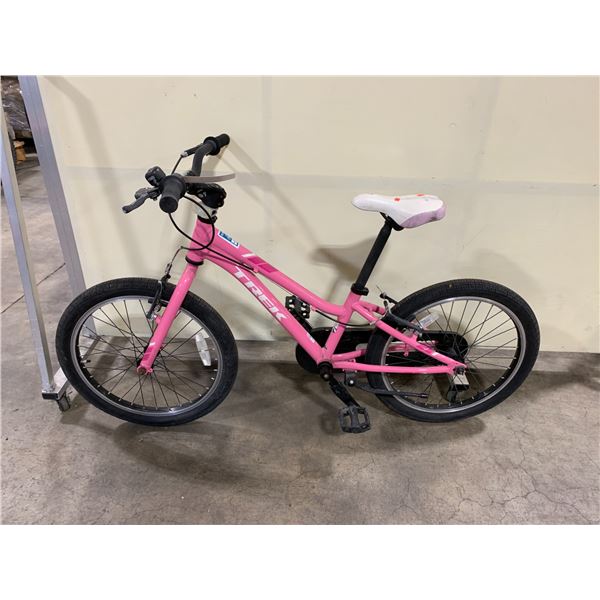 TREK PRECALIBER PINK FIXED GEAR SINGLE SPEED MEDIUM SIZE MOUNTAIN BIKE