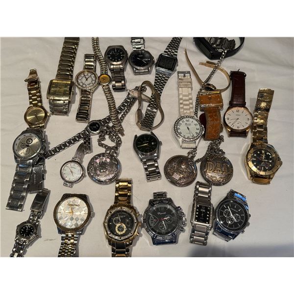 BAG OF ASSORTED WATCHES