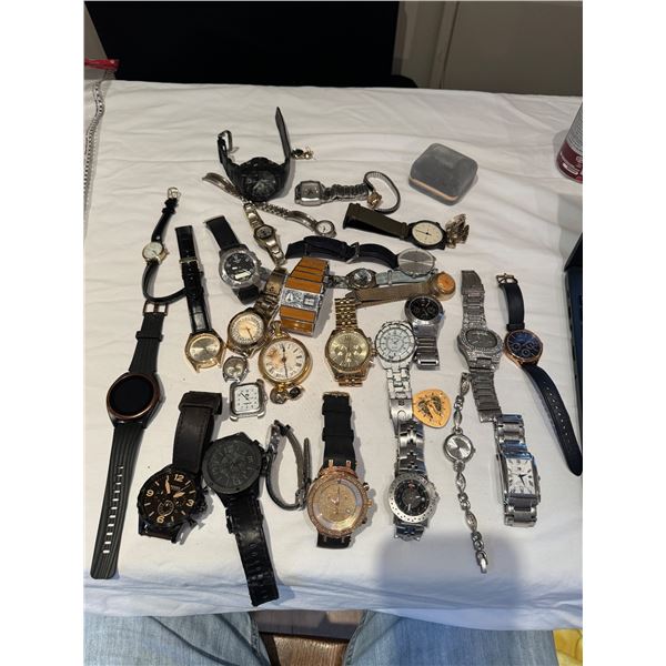 BAG OF ASSORTED WATCHES