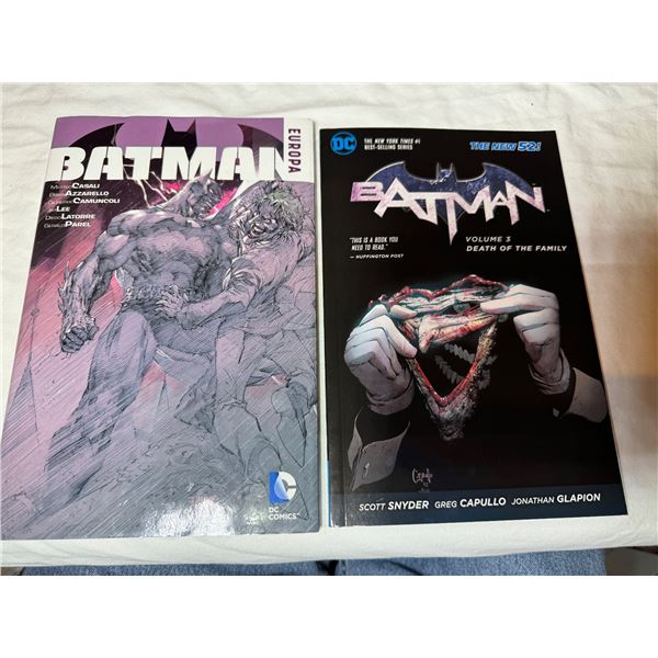 2 BATMAN BOOKS