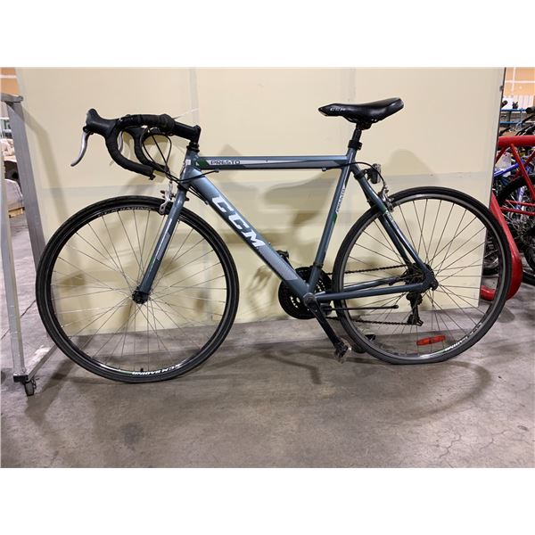 CCM PRESTO GREY 21 SPEED ROAD BIKE