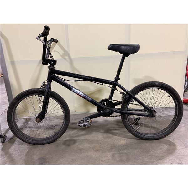 HARO F1 BLACK SINGLE SPEED STUNT BIKE