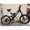 Image 2 : NORCO PERFORMANCE RED 8 SPEED FULL SUSPENSION MOUNTAIN BIKE WITH FULL DISC BRAKES