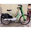 Image 2 : LIME WHITE ELECTRIC RENTAL BIKE *PARTS ONLY, NO BATTERY, NO KEYS*