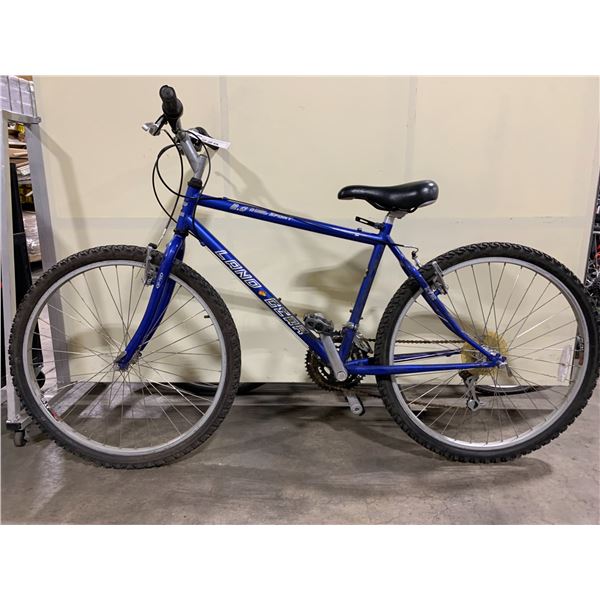 LAND GEAR 2.0 DUAL SPORT ROYAL BLUE 21 SPEED MOUNTAIN BIKE