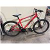 Image 2 : GT AGGRESSOR SPORT RED 18 SPEED FRONT SUSPENSION MOUNTAIN BIKE WITH FULL DISC BRAKES