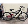 Image 2 : SUPERCYCLE NITROUS MATTE GREY 21 SPEED FULL SUSPENSION MOUNTAIN BIKE