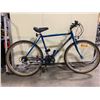 Image 2 : CENTURY CHALLENGER 2 TONE BLUE 18 SPEED HYBRID STYLE MOUNTAIN BIKE