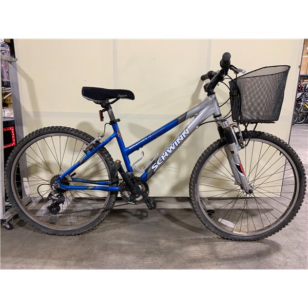 SCHWINN SOLUTION FS 14 SPEED FRONT SUSPENSION MOUNTAIN BIKE