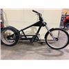 Image 2 : BLACK NO NAME SINGLE SPEED CUSTOM CHOPPER STYLE BIKE