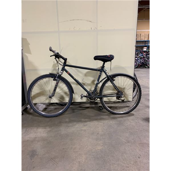 BELL GREY 21 SPEED FRONT SUSPENSION HYBRID BIKE