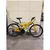 Image 2 : YELLOW NO NAME 18 SPEED FULL SUSPENSION FOLDABLE HYBRID BIKE