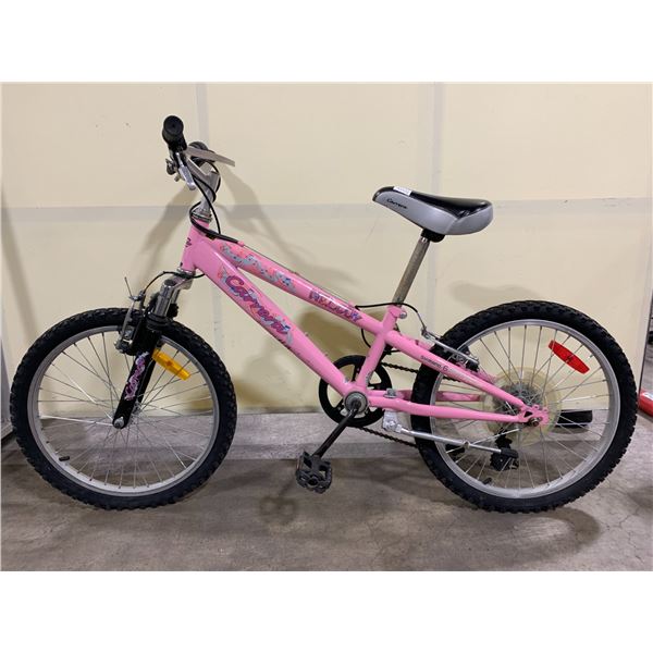 CARRERA MELODY PINK 6 SPEED FRONT SUSPENSION CHILDREN'S BIKE