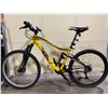 Image 2 : CCM STATIC YELLOW 18 SPEED FULL SUSPENSION MOUNTAIN BIKE WITH FRONT DISK BRAKE