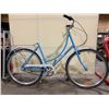 Image 2 : 2 BIKES: EVERYDAY BLUE SINGLE SPEED CRUISER BIKE *NO SEAT*, & NEXT BLACK 21 SPEED FULL SUSPENSION