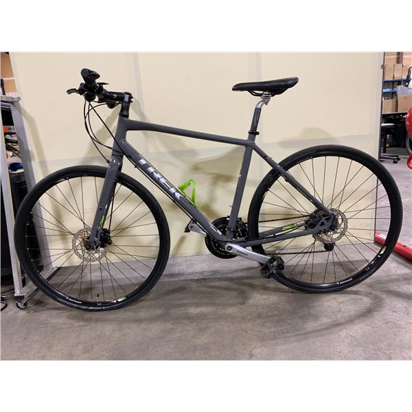 TREK FX SERIES 7.4 GREY 27 SPEED RACING BIKE WITH FULL DISK BRAKES