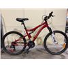 Image 2 : CCM VANDAL 24 RED 21 SPEED FULL SUSPENSION MOUNTAIN BIKE