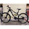 Image 1 : SDURO HAIBIKE BLACK 8 SPEED FRONT SUSPENSION ELECTRIC BIKE WITH FULL DISC BRAKES