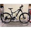 Image 2 : SDURO HAIBIKE BLACK 8 SPEED FRONT SUSPENSION ELECTRIC BIKE WITH FULL DISC BRAKES