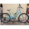 Image 2 : TOWNIE ELECTRA BLUE 7 SPEED HYBRID STYLE CRUISER BIKE