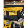 Image 3 : DEWALT CORDLESS DRILL & IMPACT GUN WITH CHARGER & SOFT CARRY BAG