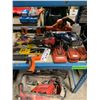 Image 5 : RAMSET ACTUATED GAS NAIL GUN, ELECTRIC HYPER TOUGH GRINDER, BLACK + DECKER CORDED LEAF BLOWER,