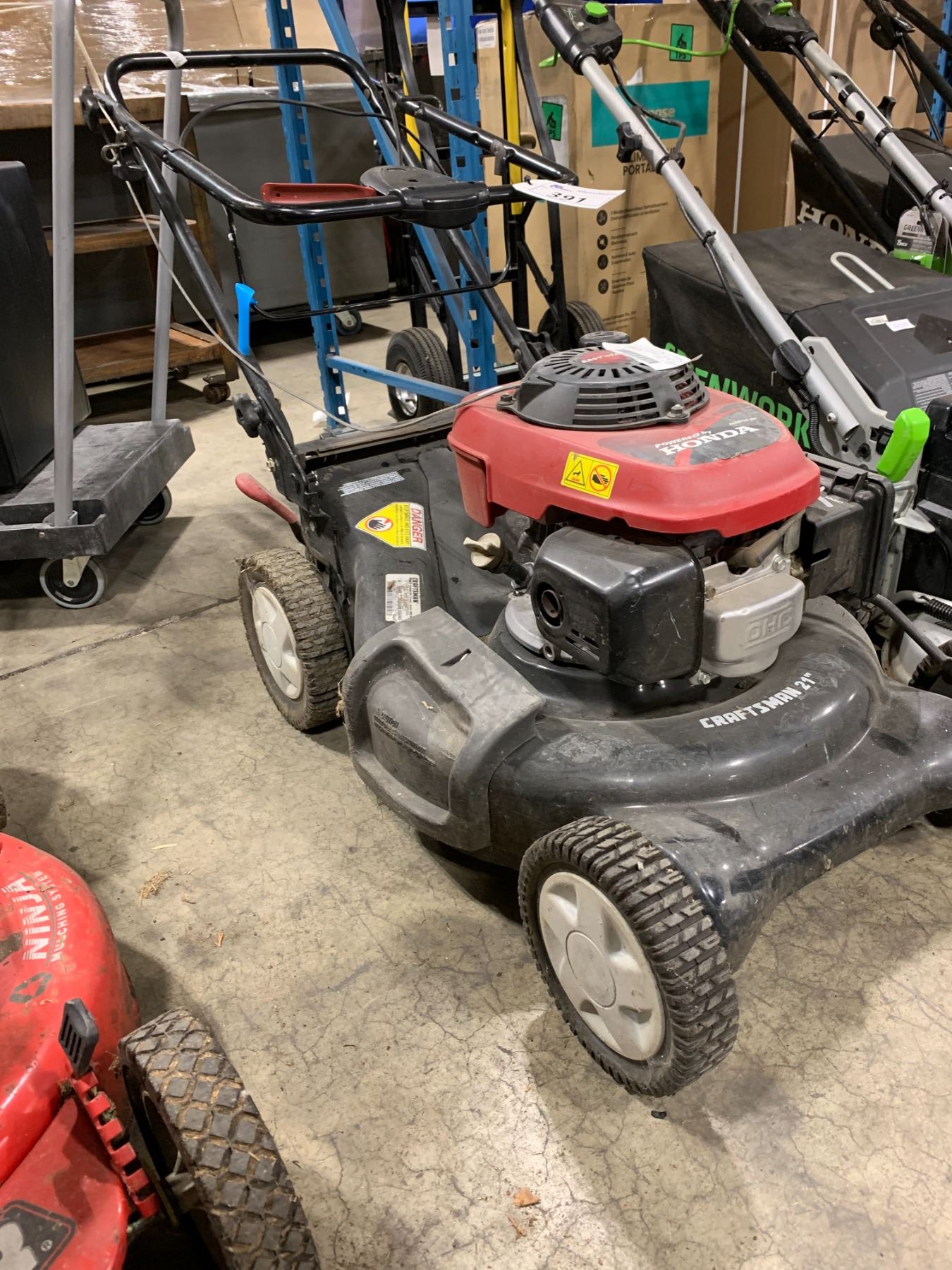 HONDA/CRAFTSMAN 21 INCH GAS POWERED LAWN MOWER - Able Auctions